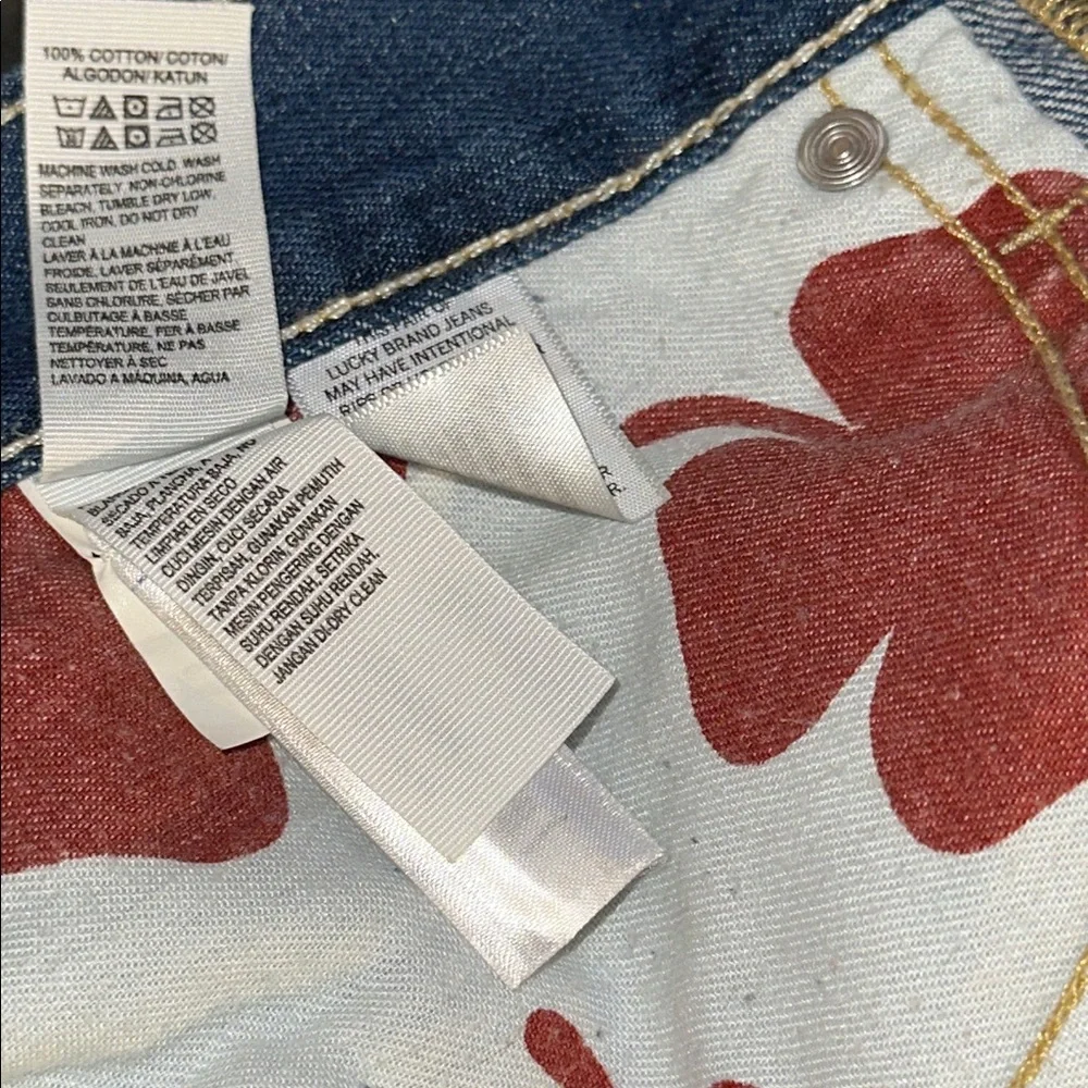 Lucky Brand The Cut Off Jean Shorts - Picture 13 of 14
